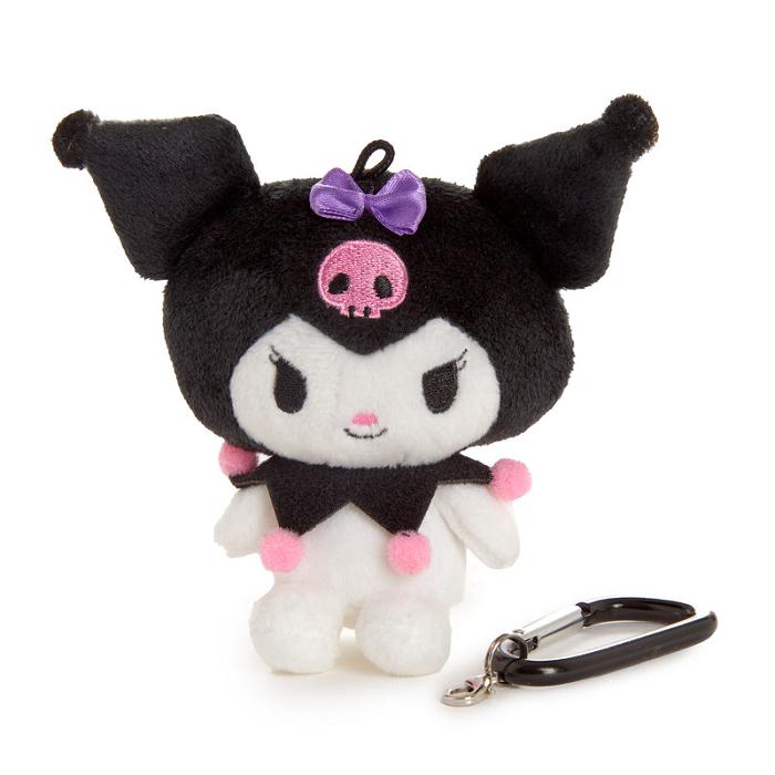 Hello Kitty Kuromi Plush Mascot Carabiner Negrii | RO_HK22924