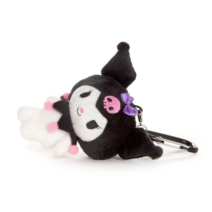 Hello Kitty Kuromi Plush Mascot Carabiner Negrii | RO_HK22924