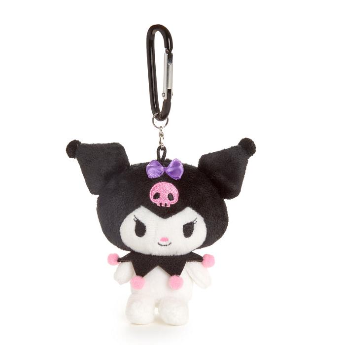 Hello Kitty Kuromi Plush Mascot Carabiner Negrii | RO_HK22924