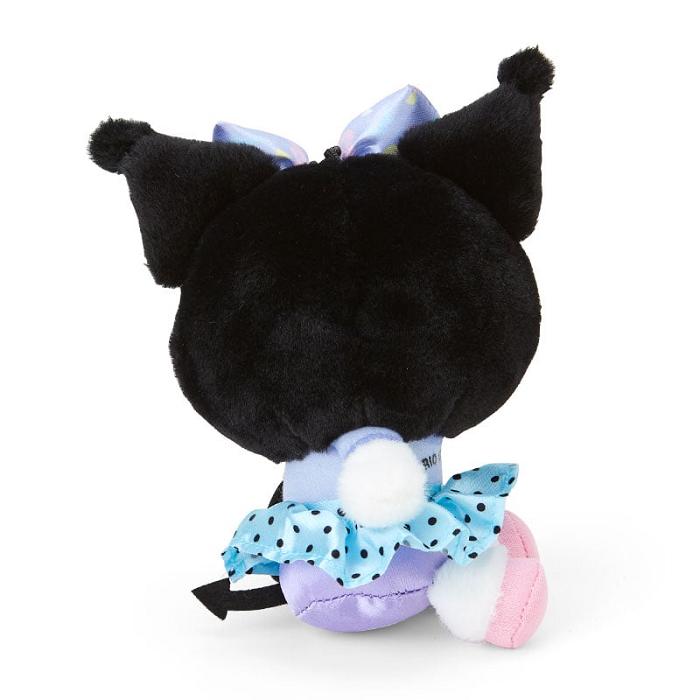 Hello Kitty Kuromi Plush Mascot Keychain (Day at the Funfair Series) Albastri Negrii | RO_HK22181