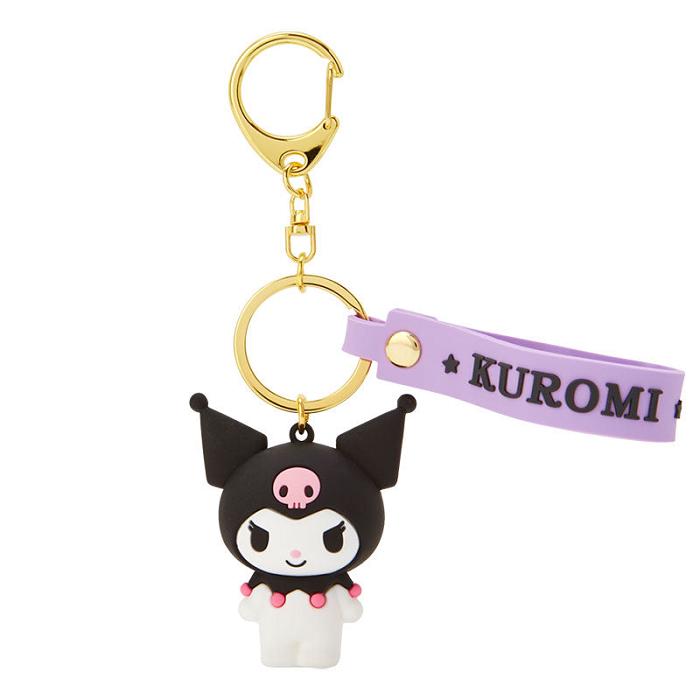 Hello Kitty Kuromi Signature Keychain Negrii | RO_HK22014