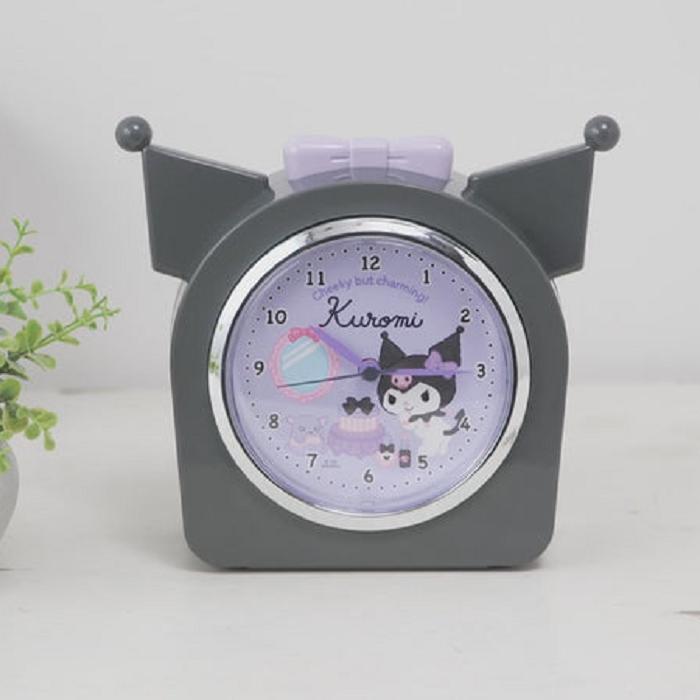 Hello Kitty Kuromi Snooze-n-Stop Talking Alarm Clock Negrii | RO_HK22539