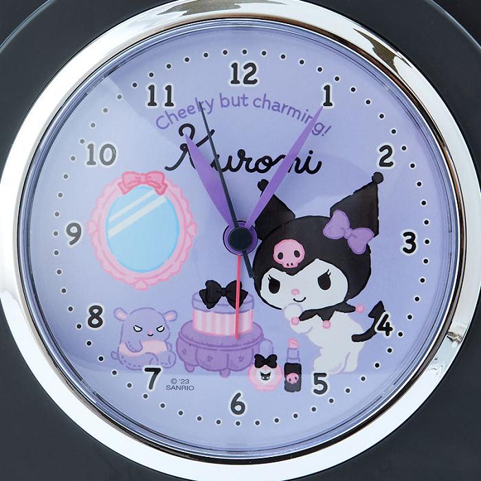 Hello Kitty Kuromi Snooze-n-Stop Talking Alarm Clock Negrii | RO_HK22539