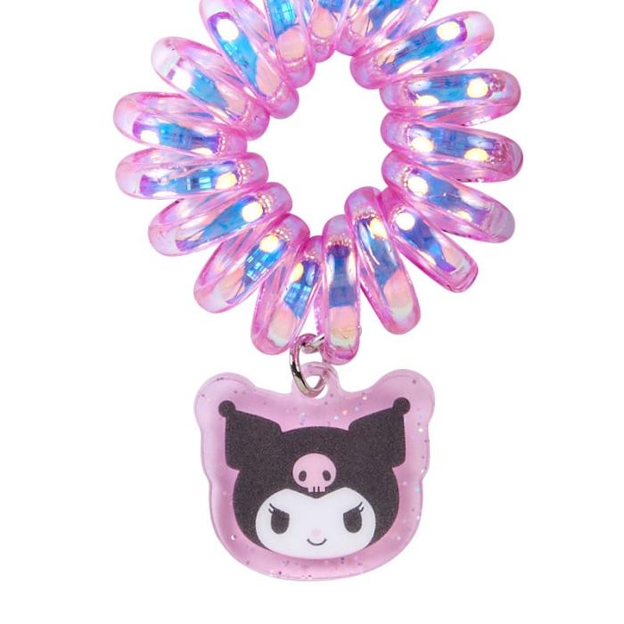 Hello Kitty Kuromi Spiral Hair Ties (Set of 2) Colorati | RO_HK43906