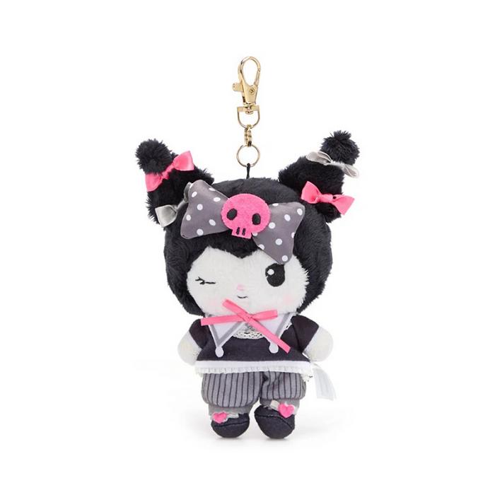 Hello Kitty Kuromi Winking Plush Mascot (Dainty Doll Series) Negrii | RO_HK13733