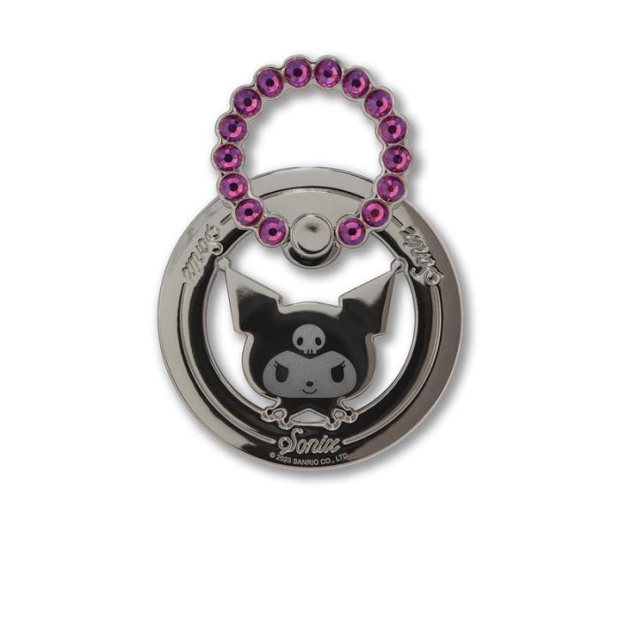 Hello Kitty Kuromi x Sonix Rhinestone Magnetic Ring Negrii | RO_HK88319