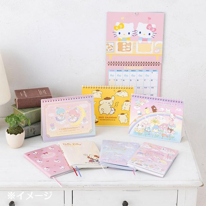 Hello Kitty LittleTwinStars 2025 Desk Calendar Roz | RO_HK96058