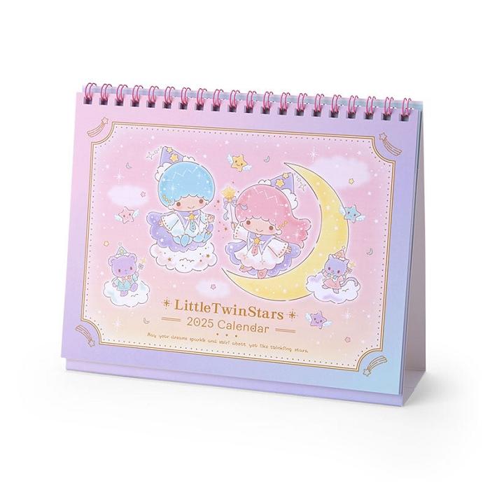 Hello Kitty LittleTwinStars 2025 Desk Calendar Roz | RO_HK96058