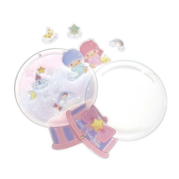 Hello Kitty LittleTwinStars Acrylic Keychain and Stand (Furry Friends Series) Roz | RO_HK47543