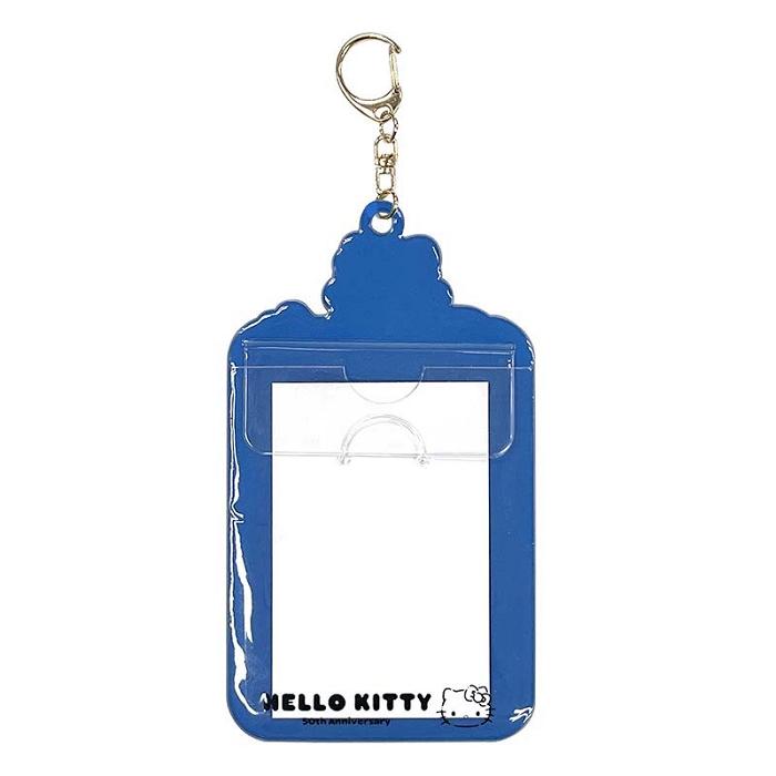 Hello Kitty Minna No Tabo ID Badge Holder (Hello, Everyone! Series) Albastri | RO_HK58612