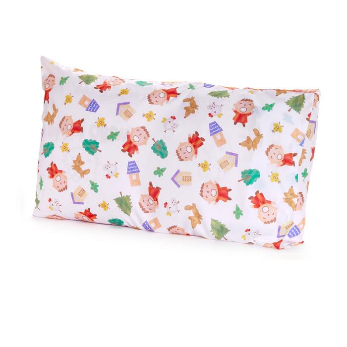 Hello Kitty Minna No Tabo Pillowcase (Orange Plaid Series) Colorati | RO_HK84425