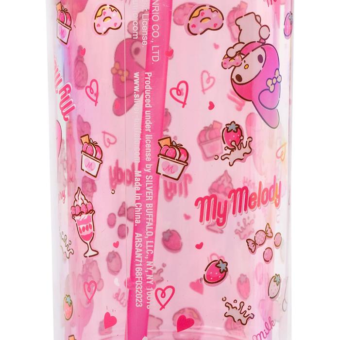 Hello Kitty My Melody 20oz Strawberry Travel Tumbler Roz | RO_HK74489