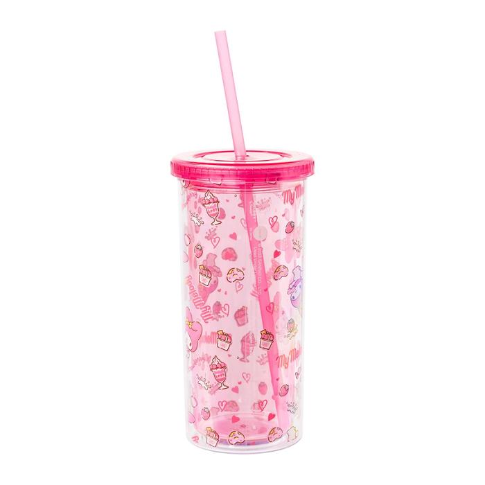 Hello Kitty My Melody 20oz Strawberry Travel Tumbler Roz | RO_HK74489