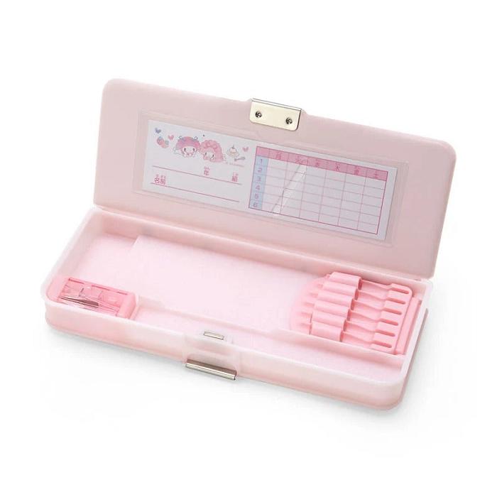 Hello Kitty My Melody 2-Way Pencil Case Roz | RO_HK22115