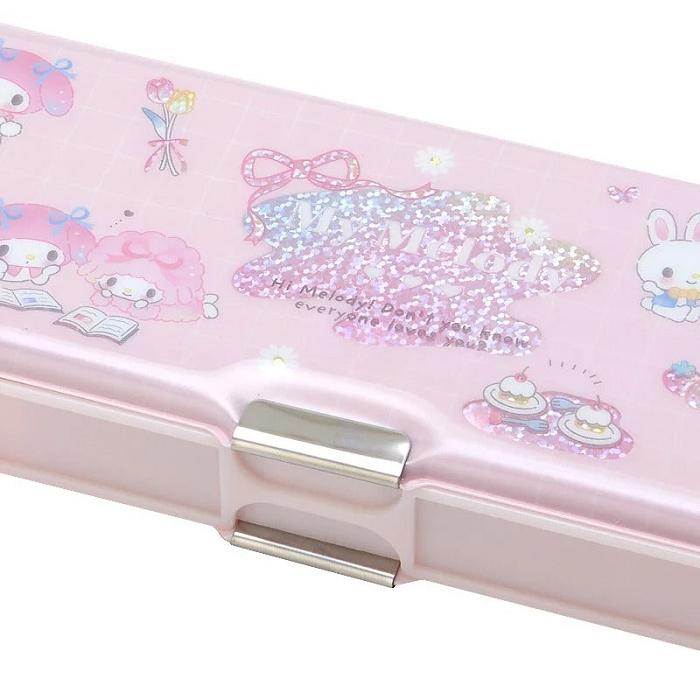 Hello Kitty My Melody 2-Way Pencil Case Roz | RO_HK22115