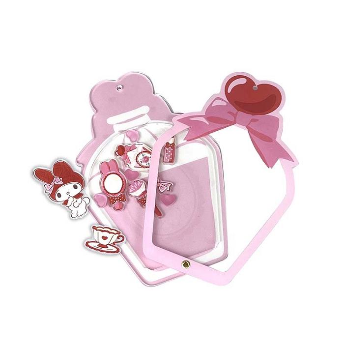 Hello Kitty My Melody Acrylic Keychain and Stand (Classic Corduroy Series) Roz | RO_HK30048