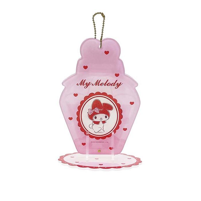 Hello Kitty My Melody Acrylic Keychain and Stand (Classic Corduroy Series) Roz | RO_HK30048