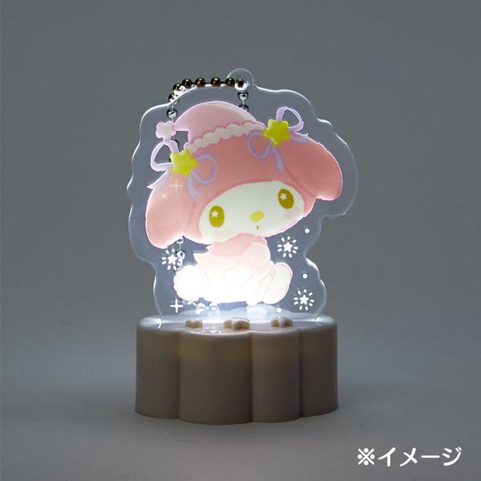 Hello Kitty My Melody Acrylic Keychain and Light Stand Roz | RO_HK48893