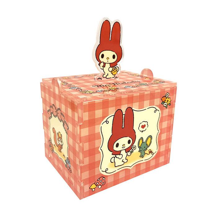 Hello Kitty My Melody Acrylic Storage Case (Red Classic Gingham Series) Portocalii | RO_HK22383