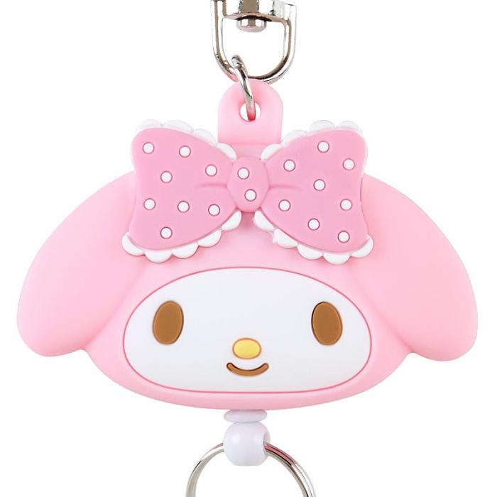 Hello Kitty My Melody Bestie Face Badge Reel Roz | RO_HK81999