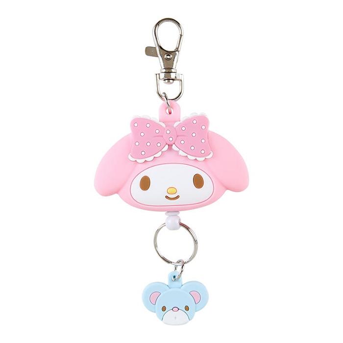 Hello Kitty My Melody Bestie Face Badge Reel Roz | RO_HK81999