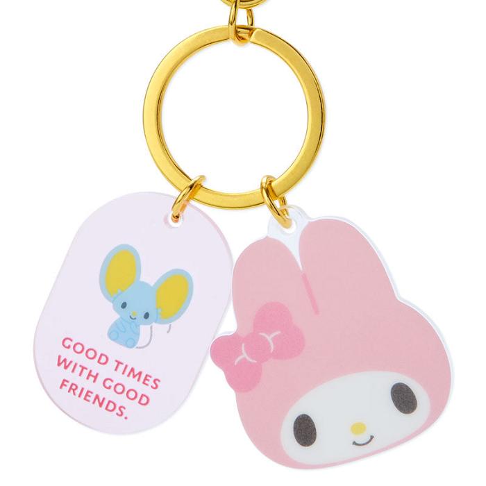 Hello Kitty My Melody Besties Keychain Roz | RO_HK51193