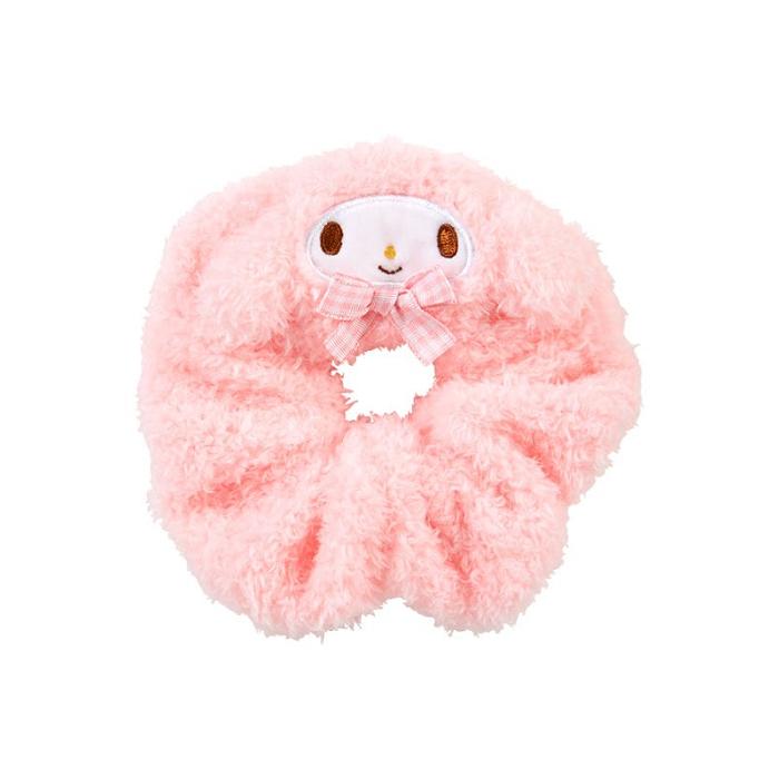 Hello Kitty My Melody Cozy Plush Scrunchie (Gingham Bow) Roz | RO_HK36456