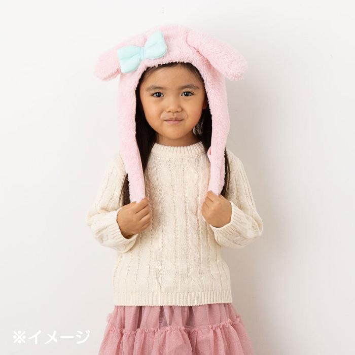 Hello Kitty My Melody Kids Hooded Wrap Scarf Roz | RO_HK90515