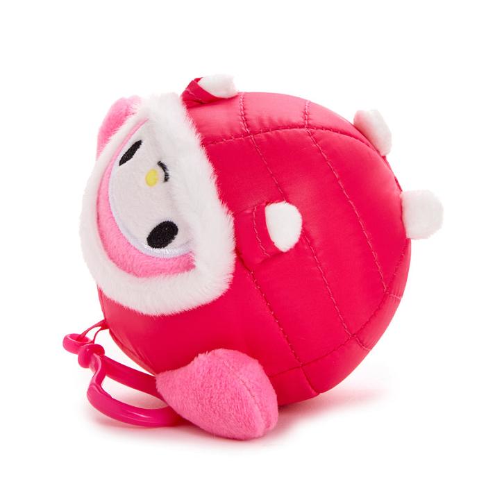 Hello Kitty My Melody Mascot Clip (Winter Puffer Series) Rosii | RO_HK13313