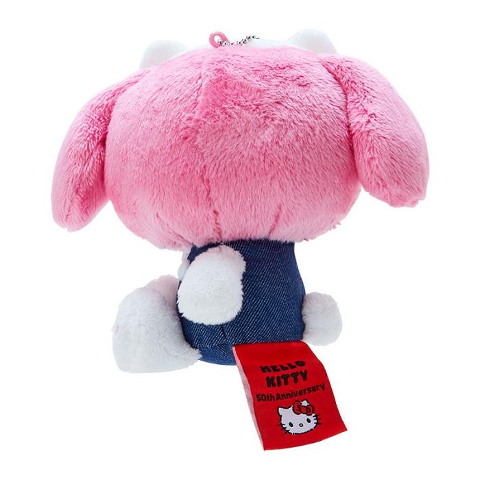 Hello Kitty My Melody Mascot Keychain Plush (Hello, Everyone! Series) Roz Albastri | RO_HK63471