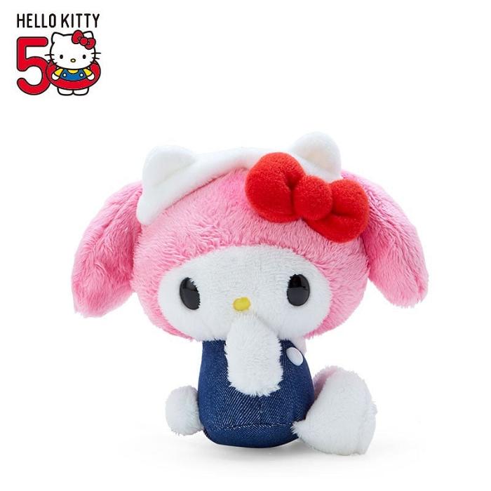 Hello Kitty My Melody Mascot Keychain Plush (Hello, Everyone! Series) Roz Albastri | RO_HK63471