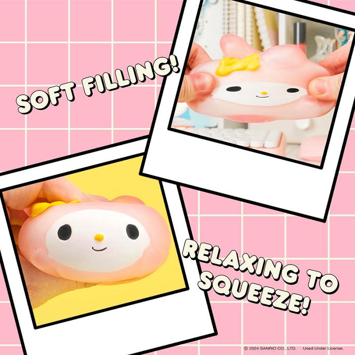 Hello Kitty My Melody Mochi SquiSHU (Series 2) Roz | RO_HK86176