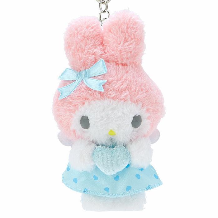 Hello Kitty My Melody Plush Keychain Mascot (Dreaming Angel Series Pt 2) Roz Albastri | RO_HK67797