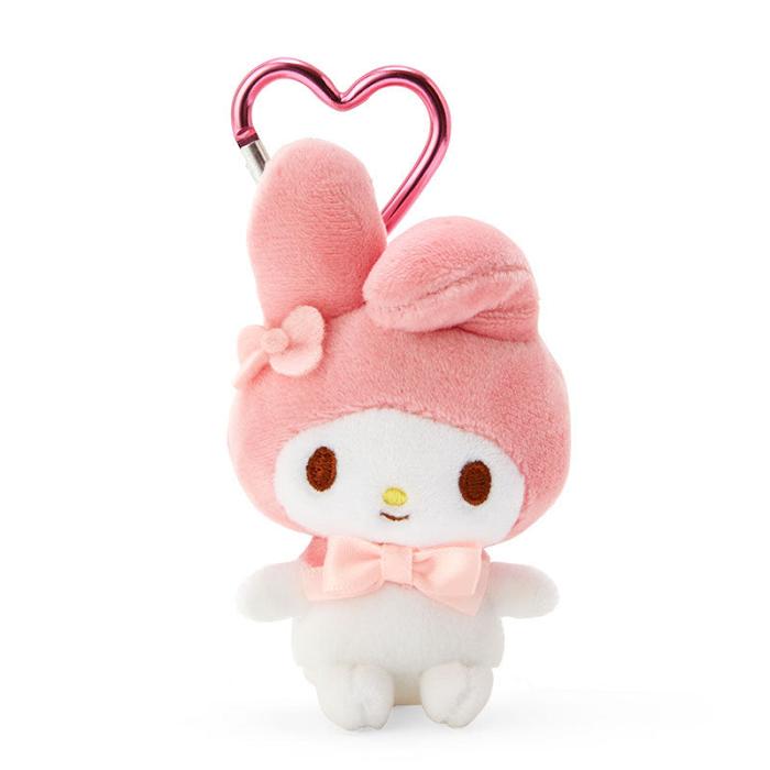 Hello Kitty My Melody Plush Mascot All My Heart Keychain Roz Albi | RO_HK72106