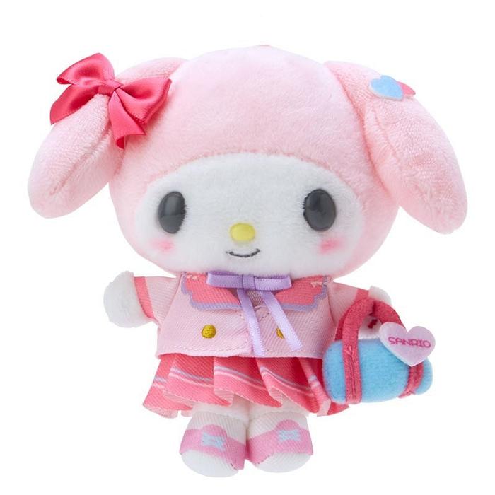 Hello Kitty My Melody Plush Mascot Keychain (Sanrio Academy Series) Roz | RO_HK20260