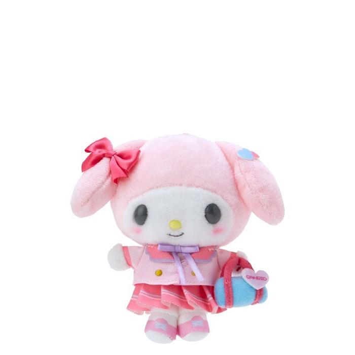 Hello Kitty My Melody Plush Mascot Keychain (Sanrio Academy Series) Roz | RO_HK20260