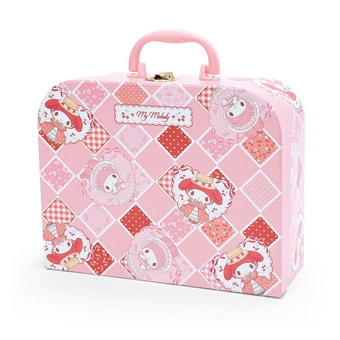 Hello Kitty My Melody Red Akamelo Storage Suitcase Roz | RO_HK91735