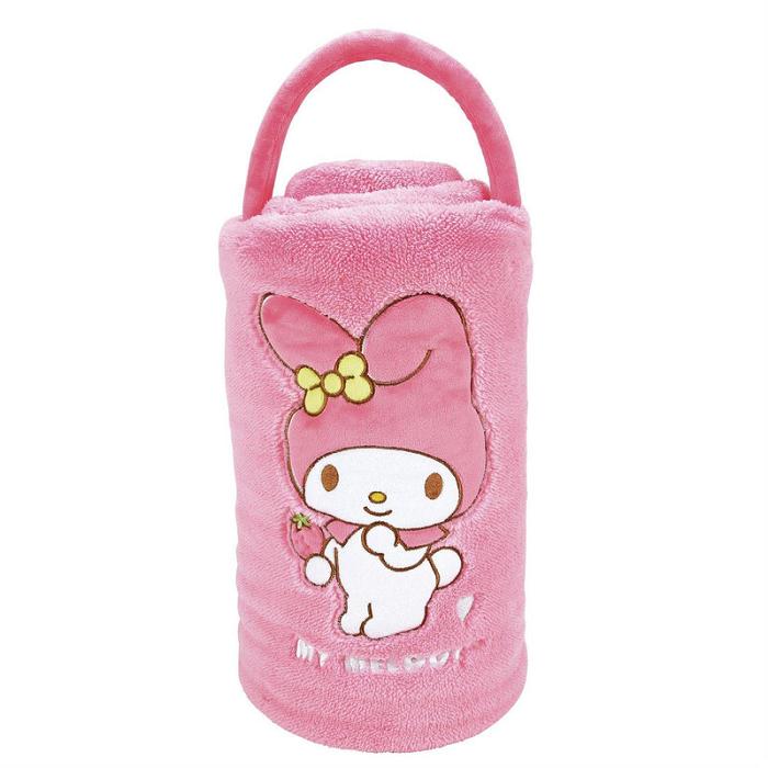 Hello Kitty My Melody SnowThrow Travel Blanket Roz | RO_HK20441