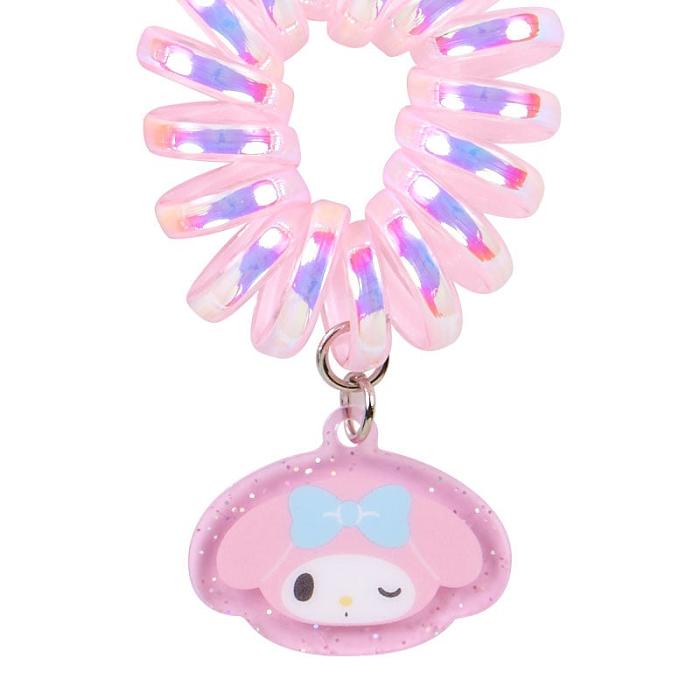 Hello Kitty My Melody Spiral Hair Ties (Set of 2) Violet Roz | RO_HK12529