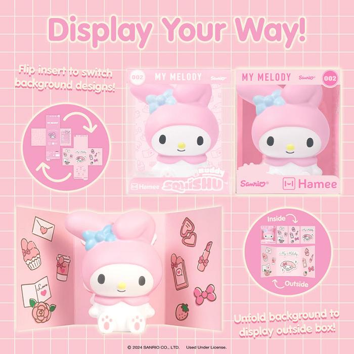 Hello Kitty My Melody SquiSHU (Series Buddy 002) Roz | RO_HK20615