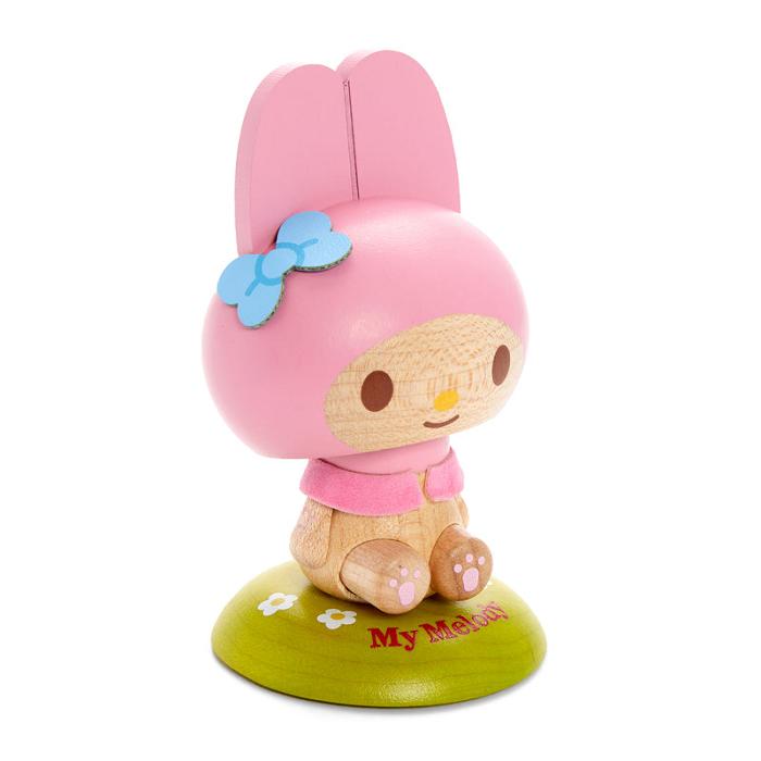 Hello Kitty My Melody Wooden Bobblehead Roz | RO_HK14963