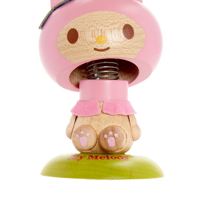 Hello Kitty My Melody Wooden Bobblehead Roz | RO_HK40626