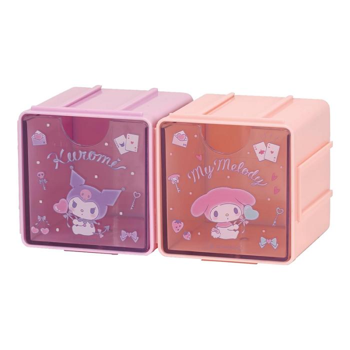 Hello Kitty My Melody & Kuromi Cubic Storage Containers (Set of 2) Roz | RO_HK57915