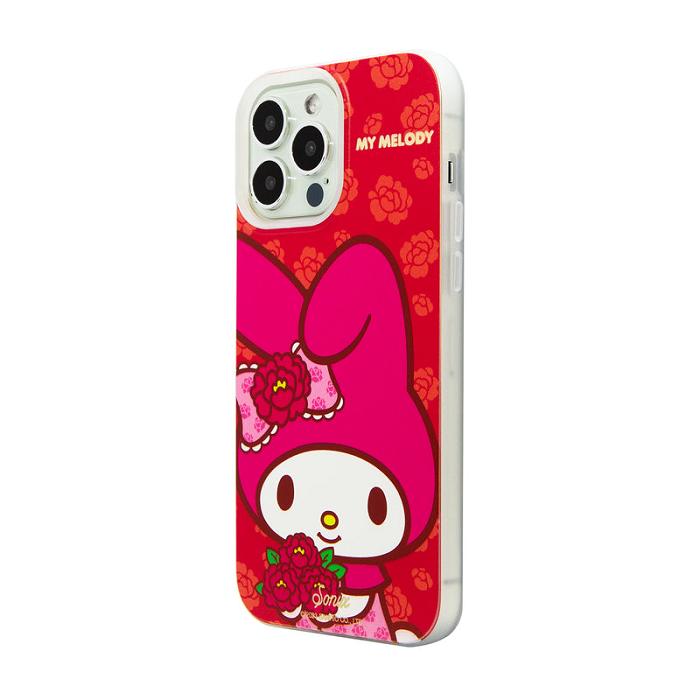 Hello Kitty My Melody x Sonix Pretty Peony iPhone Case Rosii Colorati | RO_HK38222