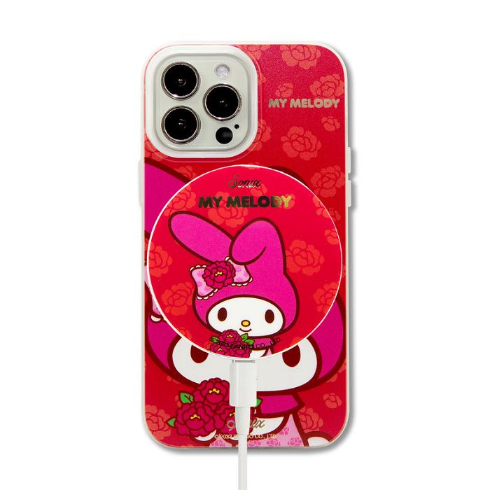 Hello Kitty My Melody x Sonix Pretty Peony iPhone Case Rosii Colorati | RO_HK38222