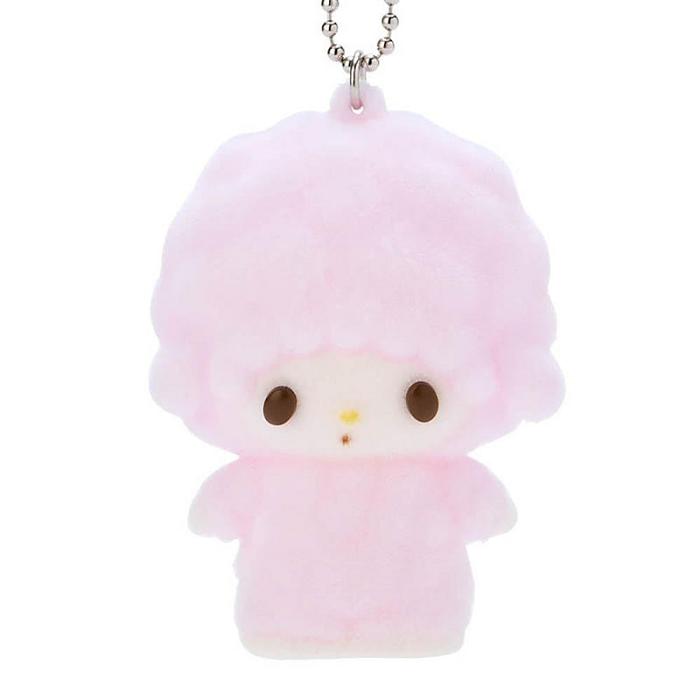 Hello Kitty My Sweet Piano Flocked Keychain Mascot Violet | RO_HK47573