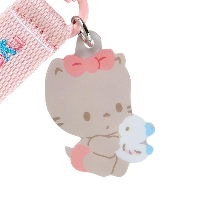 Hello Kitty Nya Ni Nyu Nye Nyon Logo Keychain (Sanrio Character Award Series) Roz | RO_HK71397