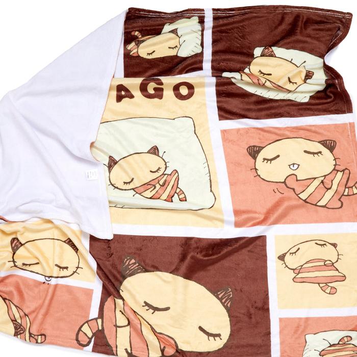 Hello Kitty Nyago Lazy Day Throw Blanket Colorati | RO_HK59915