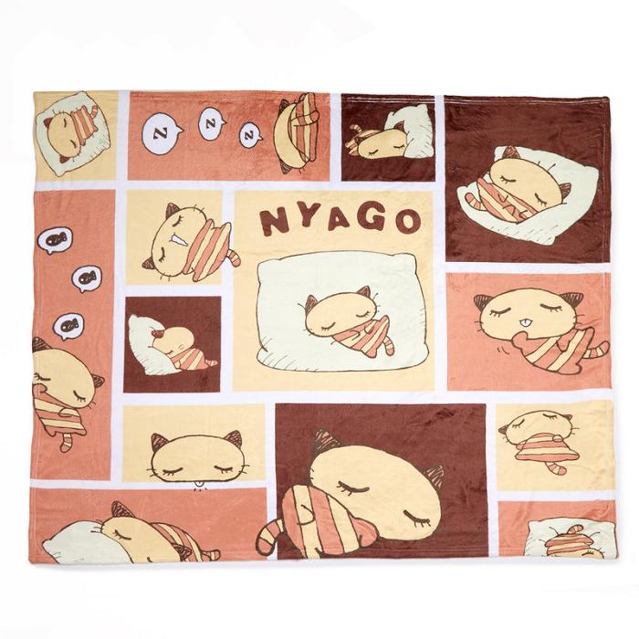 Hello Kitty Nyago Lazy Day Throw Blanket Colorati | RO_HK59915