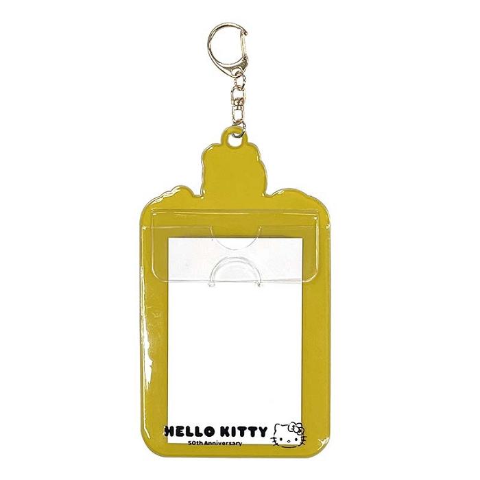 Hello Kitty PataPataPeppy ID Badge Holder (Hello, Everyone! Series) Galbeni | RO_HK20953